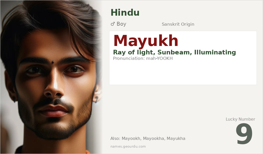 Mayukh Name Meaning and Details