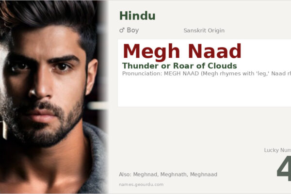 Megh Naad Meaning — Sanskrit Origin, Boy Name & Details (2025)