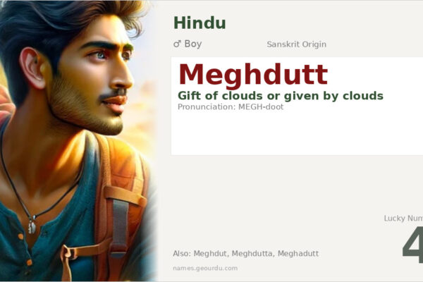 Meghdutt Name Meaning — Sanskrit Origin, Boy Name & Details (2025)