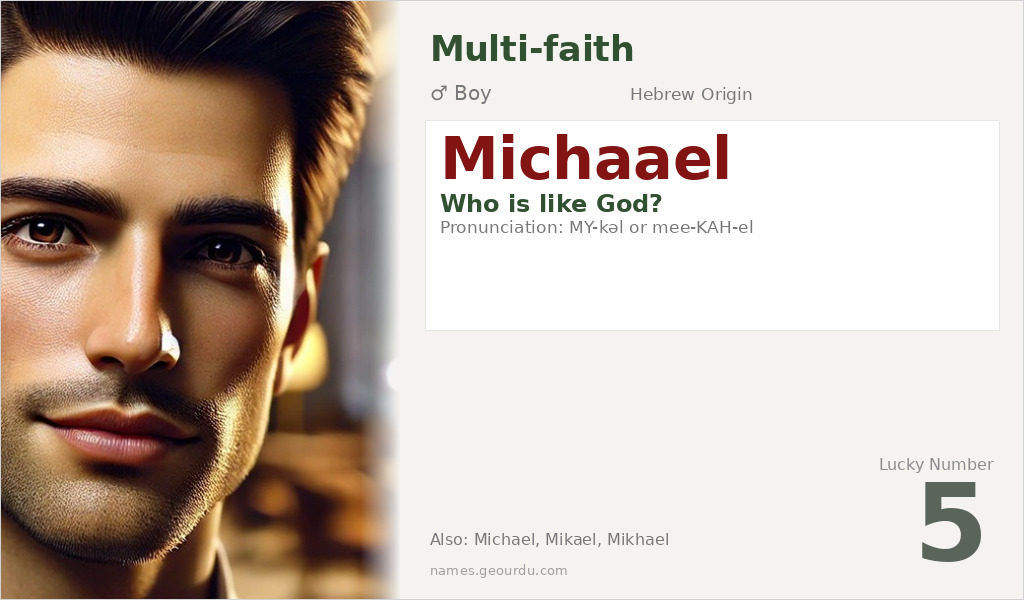 Michaael Name Meaning and Details