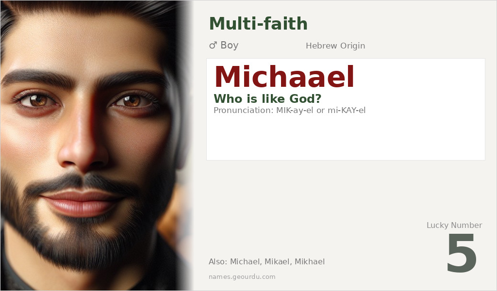 Michaael Name Meaning and Details