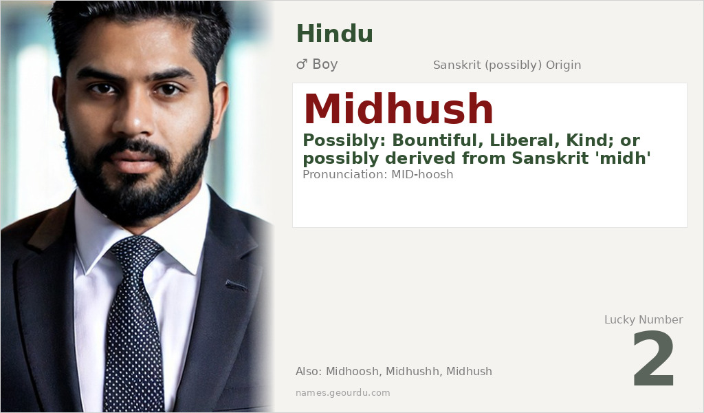 Midhush Name Meaning and Details