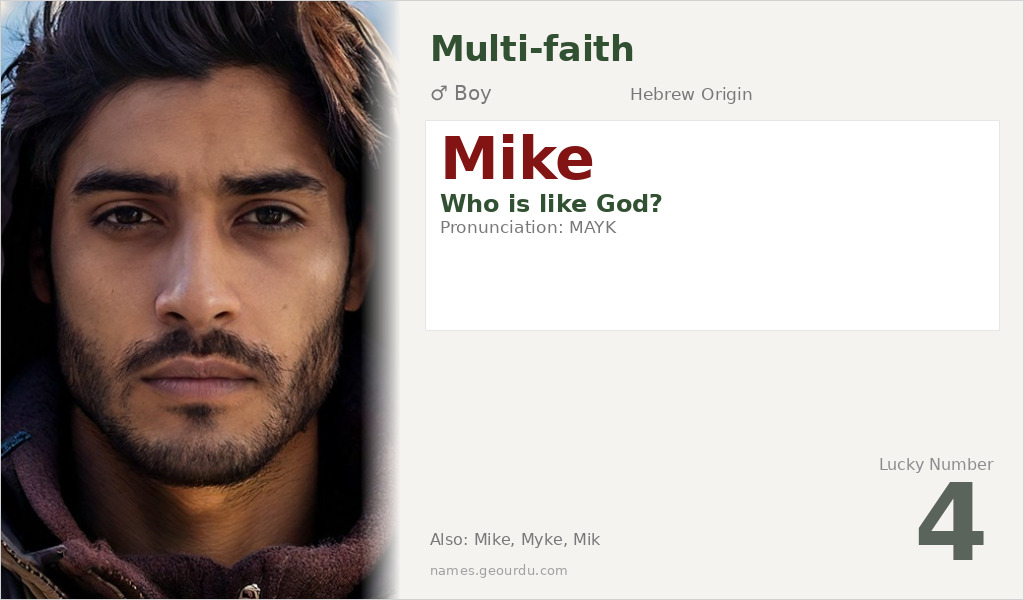 Mike Name Meaning and Details