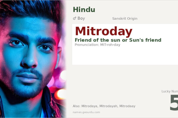 Mitroday Name Meaning — Sanskrit Origin, Boy Name & Details (2025)