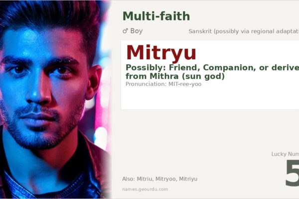 Mitryu Name Meaning — Origin, Gender & Details (2025)
