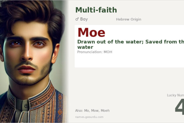 Moe Name Meaning — Origin, Gender & Details (2025)