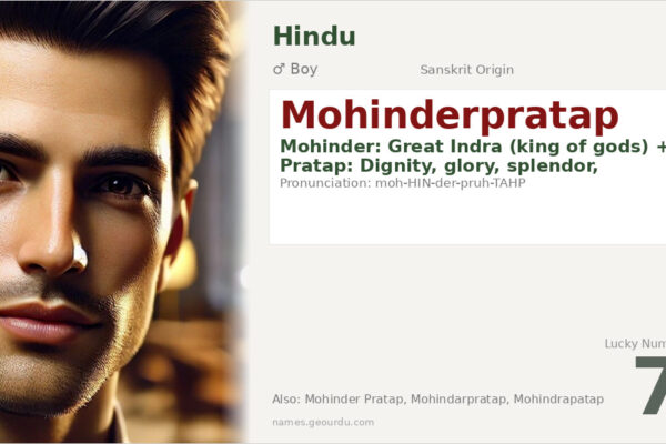 Mohinderpratap Name Meaning — Sanskrit Origin, Boy & Details (2025)