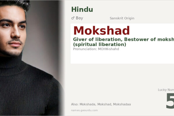 Mokshad Name Meaning — Sanskrit Origin, Boy Name & Spiritual Significance (2025)