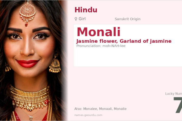 Monali Name Meaning — Sanskrit Origin, Girl Name & Details (2025)