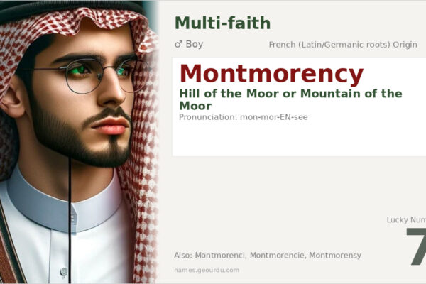 Montmorency Name Meaning — French Origin, History & Details (2025)