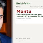 Montu Name Meaning and Details