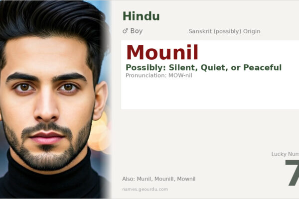 Mounil Name Meaning — Origin, Gender & Details (2025)