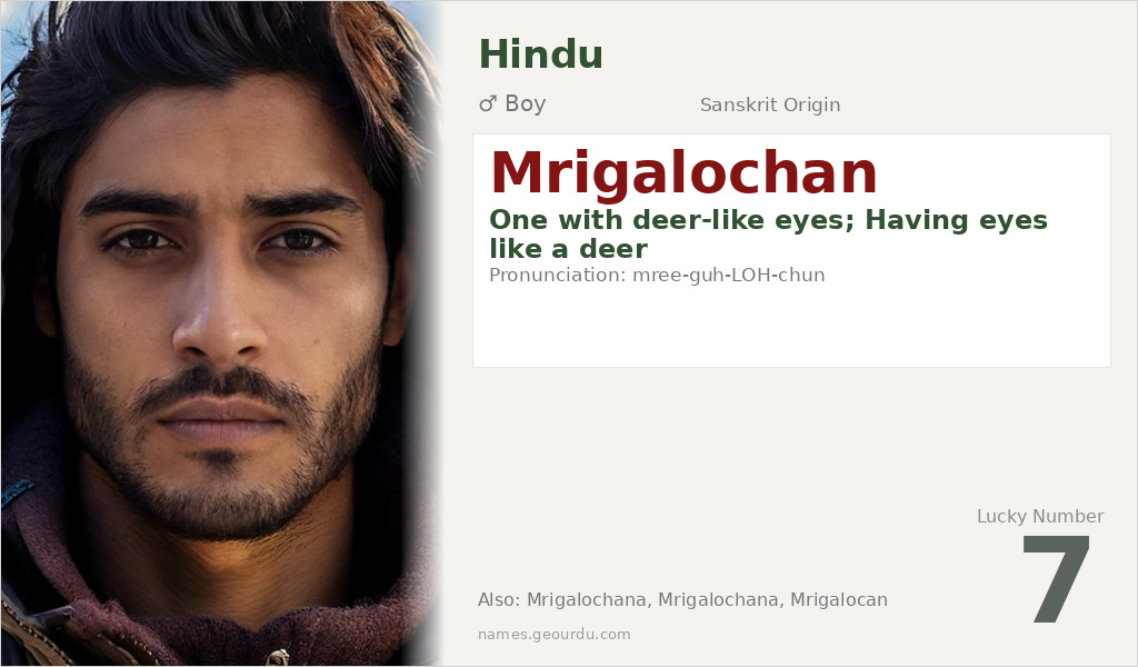 Mrigalochan Name Meaning and Details
