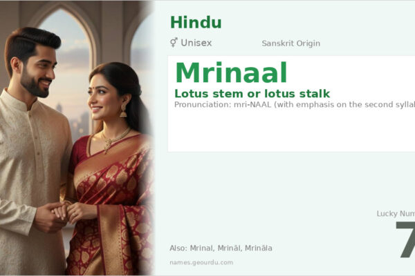 Mrinaal Name Meaning — Sanskrit Origin, Gender & Details (2025)