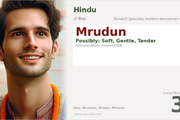 Mrudun Name Meaning — Origin, Gender & Details (2025)