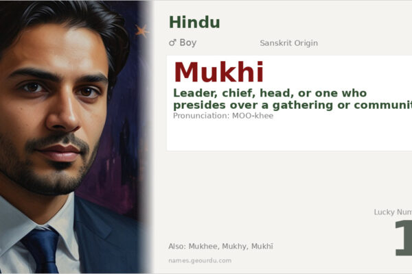 Mukhi Name Meaning — Leader, Origin & Details (2025)