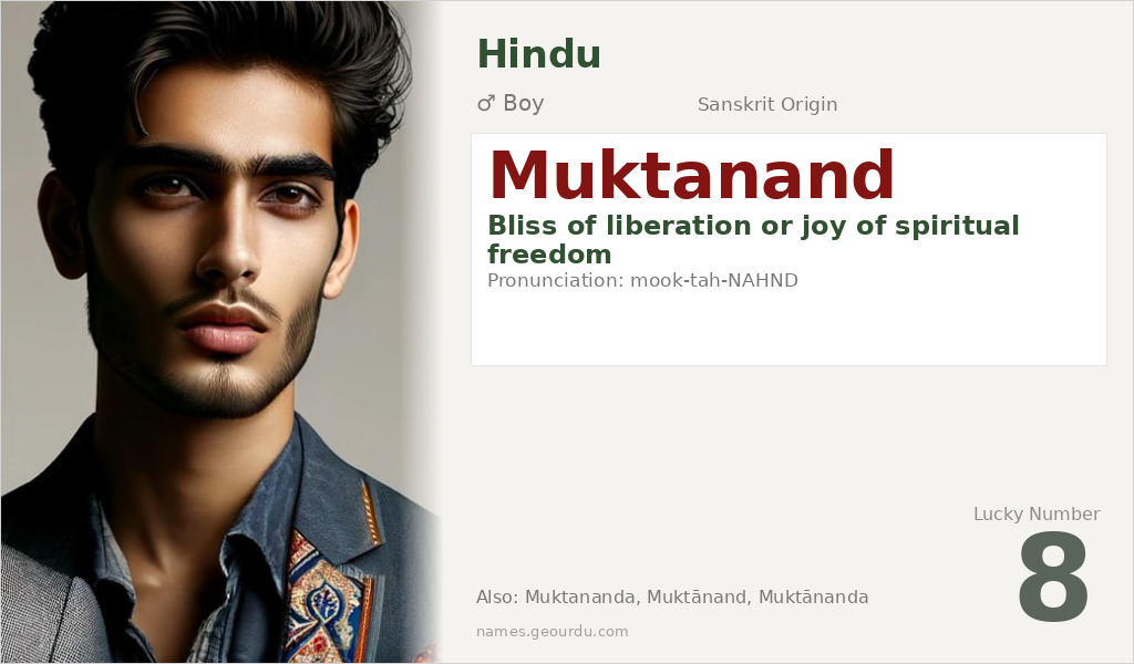 Muktanand Name Meaning and Details