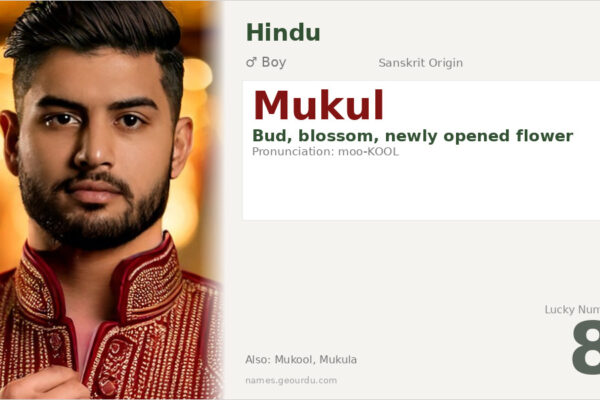 Mukul Name Meaning — Sanskrit Origin, Boy Name & Details (2025)