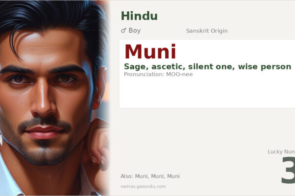 Muni Name Meaning — Sanskrit Origin, Boy Name & Spiritual Significance (2025)