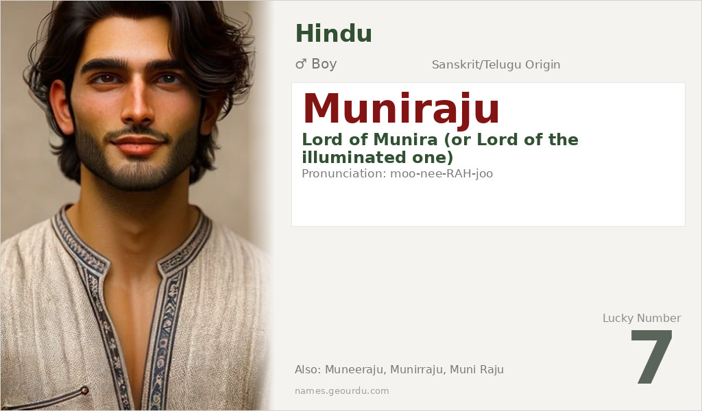 Muniraju Name Meaning and Details