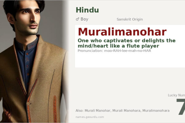 Muralimanohar Meaning — Sanskrit Origin, Boy Name & Krishna Connection (2025)