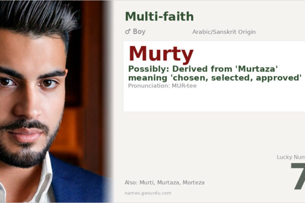 Murty Name Meaning — Origin, Gender & Details (2025)
