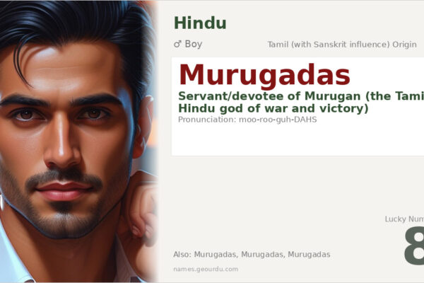 Murugadas Meaning — Tamil Origin, Boy Name & Details (2025)