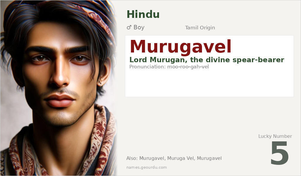Murugavel Name Meaning and Details