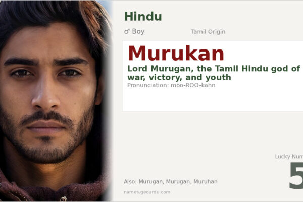Murukan Name Meaning — Tamil Origin, Hindu God & Details (2025)