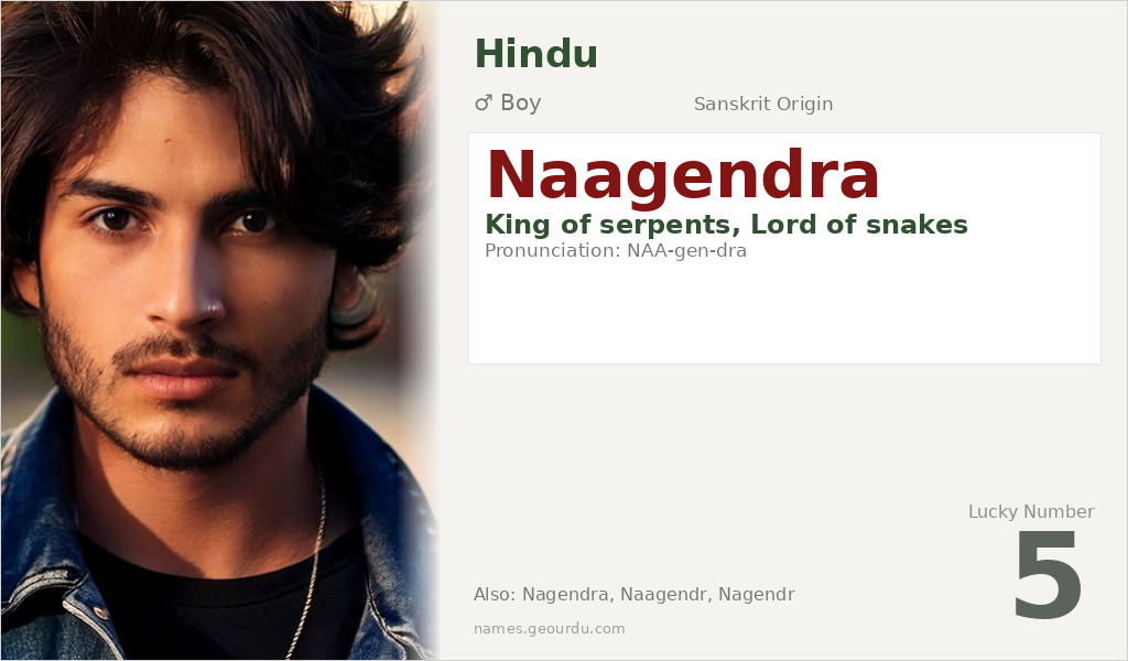 Naagendra Name Meaning and Details