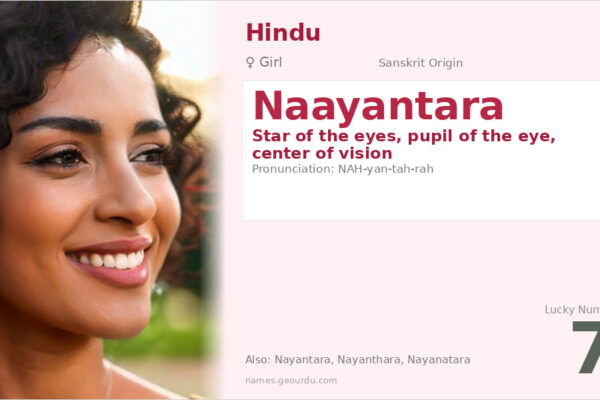 Naayantara Meaning — Sanskrit Origin, Girl Name & Details (2025)