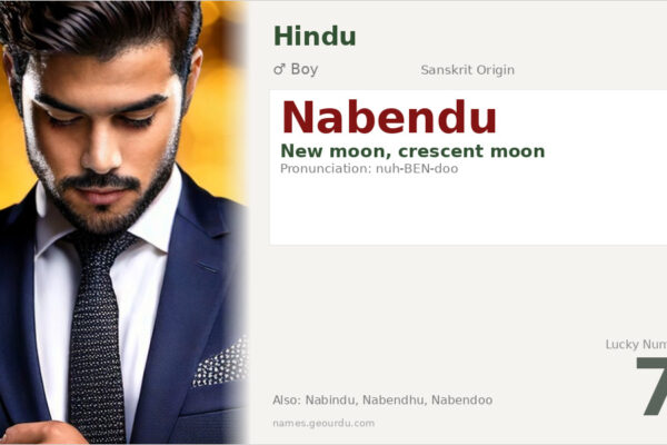 Nabendu Name Meaning — Sanskrit Origin, Boy Name & Details (2025)