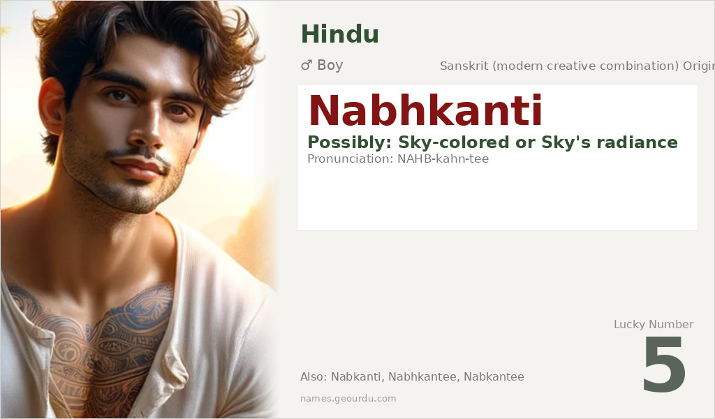 Nabhkanti Name Meaning and Details