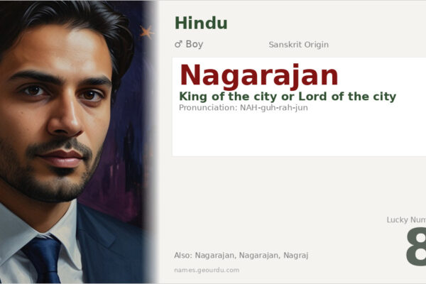 Nagarajan Meaning — Sanskrit Origin, Boy Name & Details (2025)