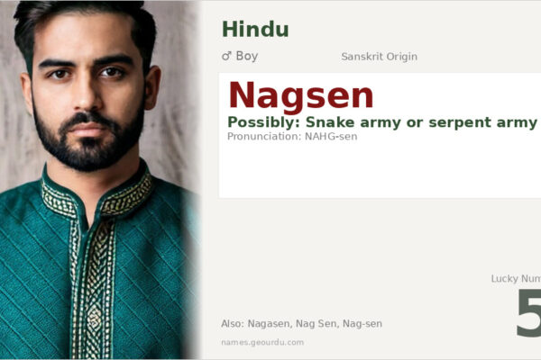 Nagsen Name Meaning — Sanskrit Origin, Boy Name & Details (2025)