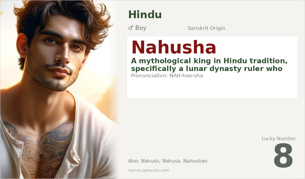 Nahusha Name Meaning and Details