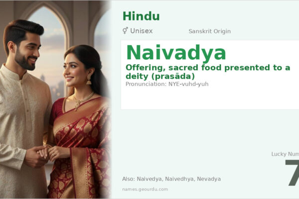 Naivadya Meaning — Sanskrit Origin, Gender & Spiritual Significance (2025)