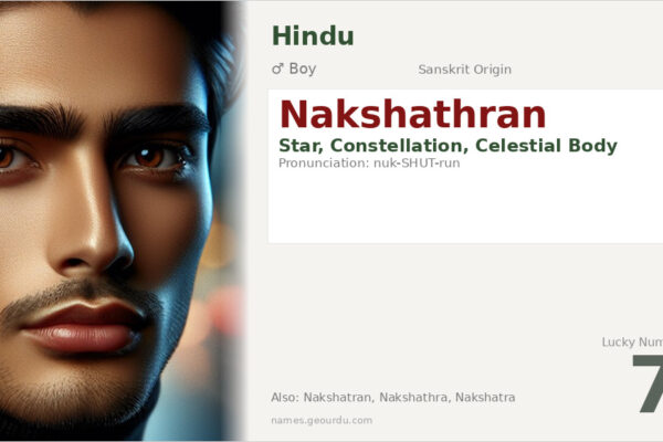 Nakshathran Meaning — Sanskrit Origin, Boy Name & Details (2025)