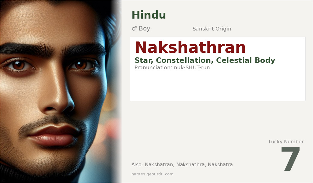 Nakshathran Name Meaning and Details