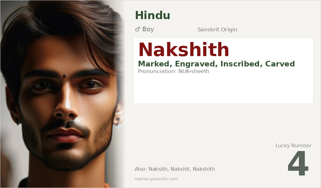 Nakshith Name Meaning and Details