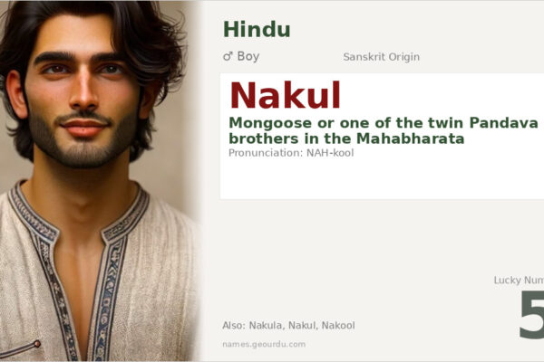 Nakul Name Meaning — Sanskrit Origin, Boy Name & Details (2025)
