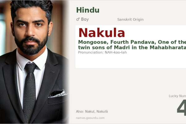 Nakula Name Meaning — Sanskrit Origin, Hindu Boy Name & Mahabharata Connection