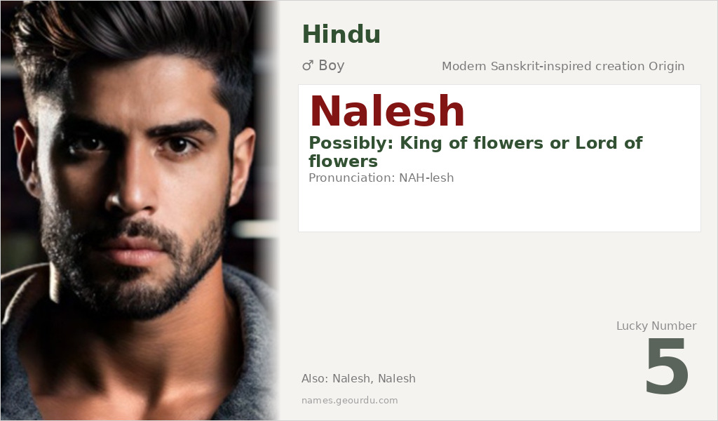 Nalesh Name Meaning and Details