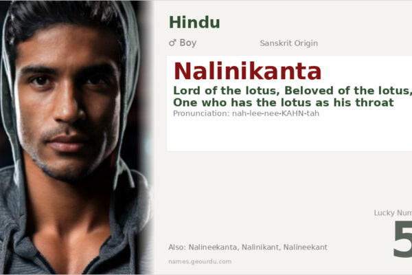 Nalinikanta Meaning — Sanskrit Origin, Boy Name & Details (2025)