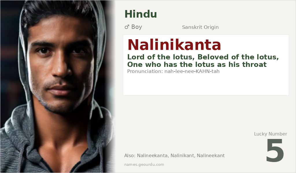 Nalinikanta Name Meaning and Details