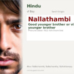 Nallathambi Name Meaning and Details