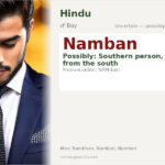 Namban Name Meaning and Details