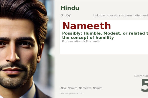 Nameeth Meaning — Origin, Gender & Details (2025)