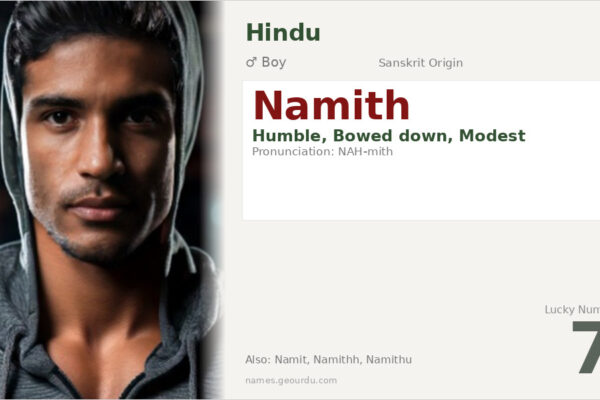 Namith Meaning — Sanskrit Origin, Boy Name & Hindu Tradition (2025)