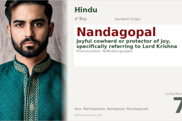 Nandagopal Meaning — Sanskrit Origin, Hindu Boy Name & Details (2025)